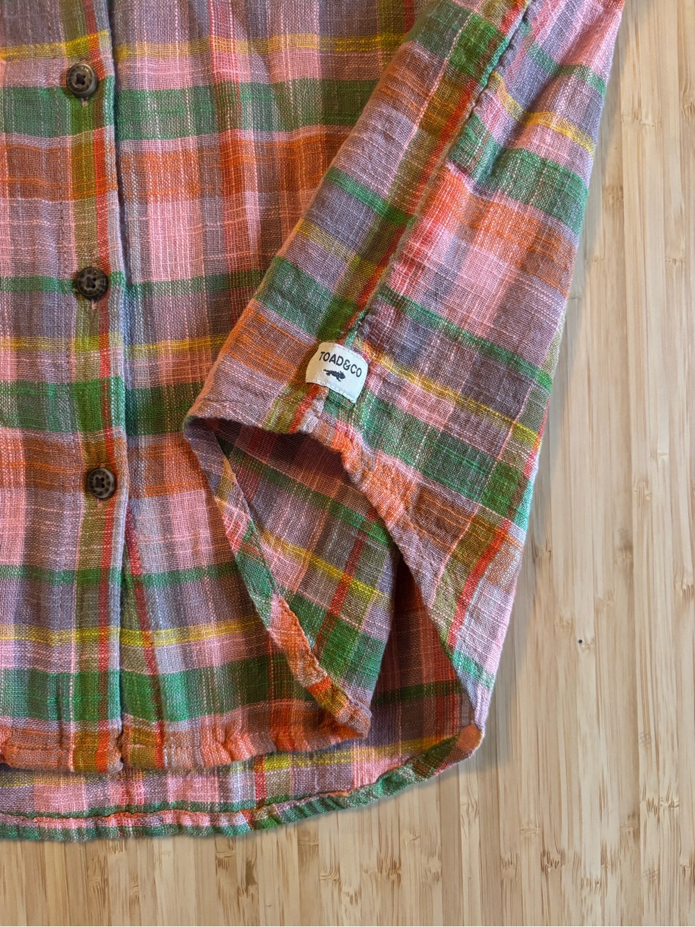 Toad & Co Camp Cove Short Sleeve Button Down Shirt - Picture 5 of 6